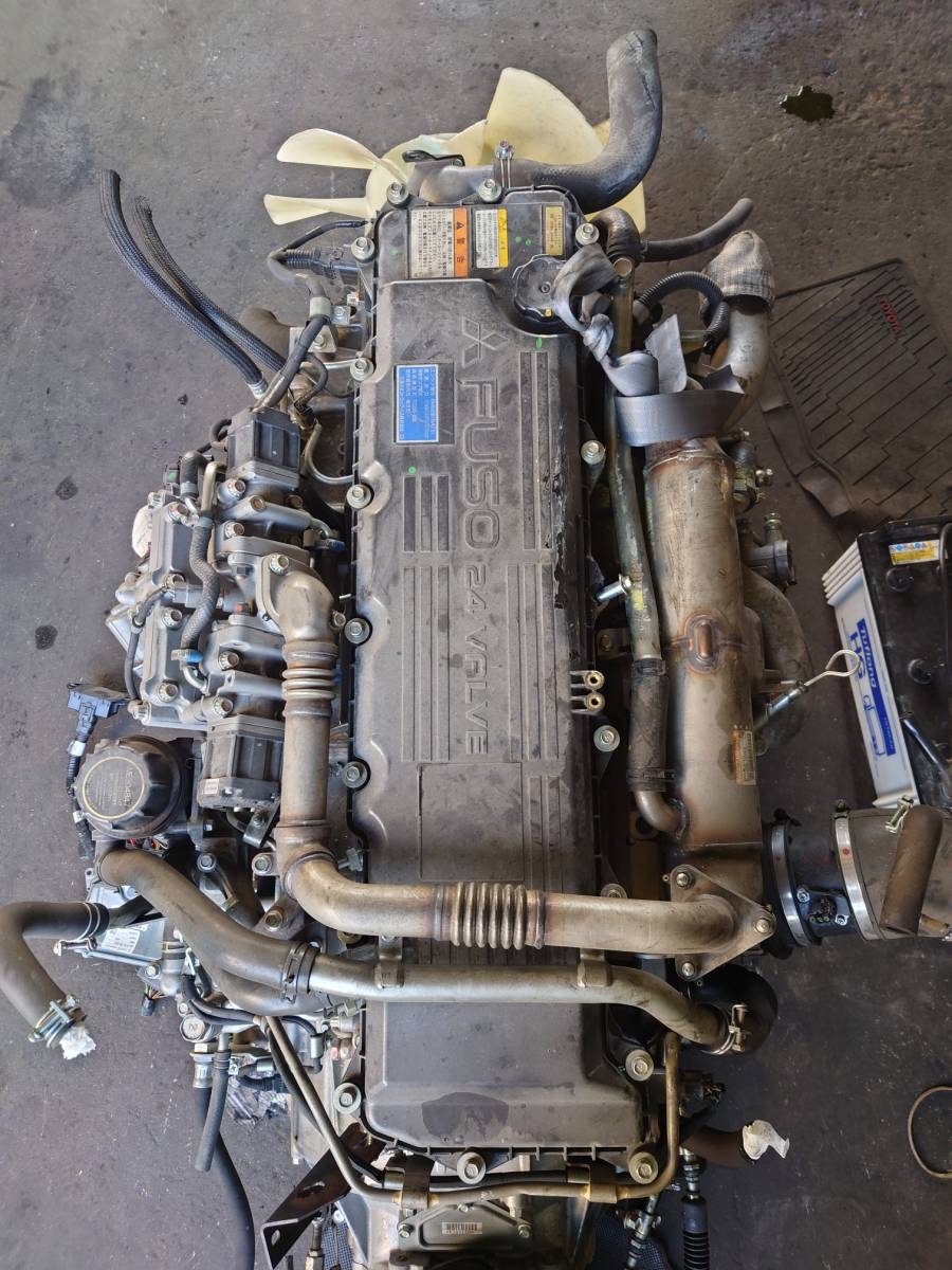 6M60(BAT5)エンジン 三菱 ふそう ファイター 令和2年3月 2KG-FK65F 最高出力177kw(240PS)/2700rpm トラック 2023022405 605697拍卖