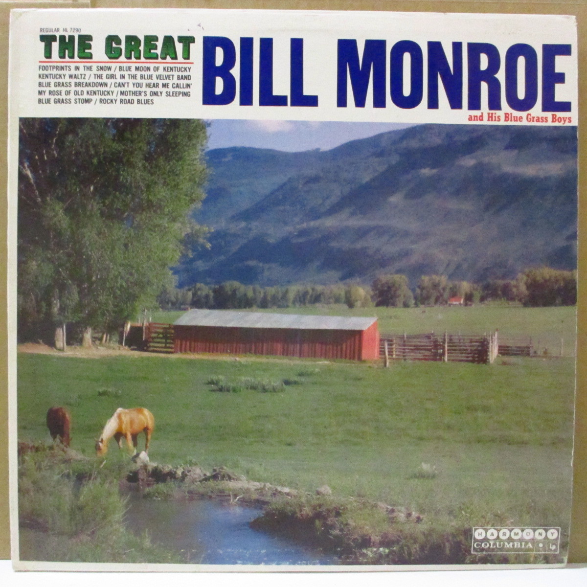 BILL MONROE & HIS BLUEGRASS BOYS -The Great (US オリジナル・モノラル LP)拍卖