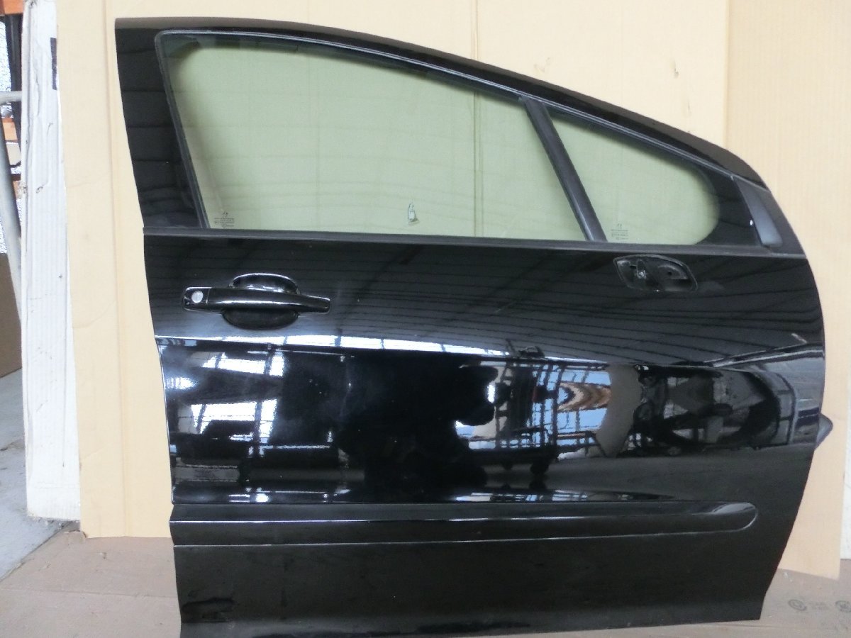 プジョー308 運転席 ドア KTV 平成25年 ABA-T75F02 右 フロント 目立つキズ.ヘコミ無 プレミアム 6万Km nn拍卖