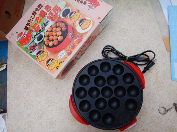 電気タコ焼器たこ焼き 好房 TC-18 TAKOYAKI KOUBOU 26XD23H8CM 日本名物 JAPAN 大阪 ソウルフード B級グルメ拍卖