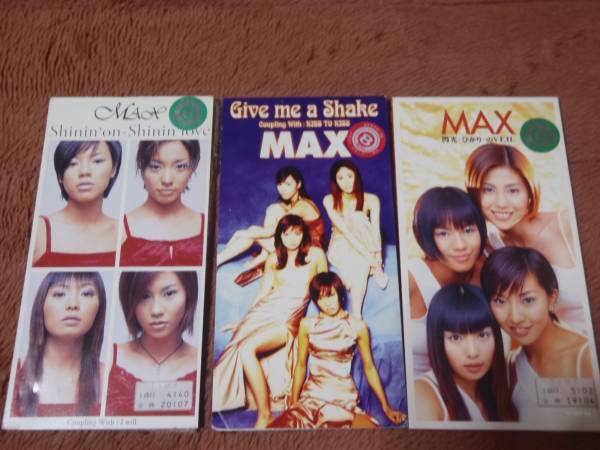 MAX/閃光-ひかりのVEIL Give me a Shake Shinin'on-Shinin'love拍卖