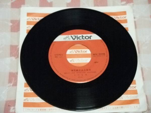 EP盤45回転・演歌 木村友衛/ 浪花節だよ人生は・人生一人ぼっち拍卖