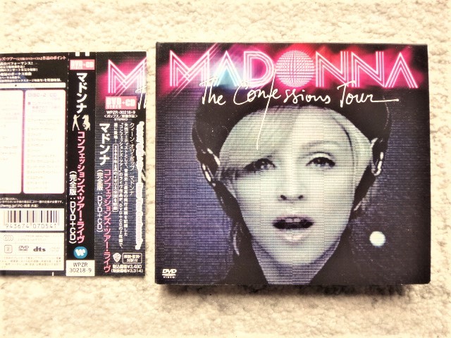 F【 Madonna / The Confessions Tour 】2枚組DVD+CD 帯付き 国内盤(解説・訳詩付き)拍卖