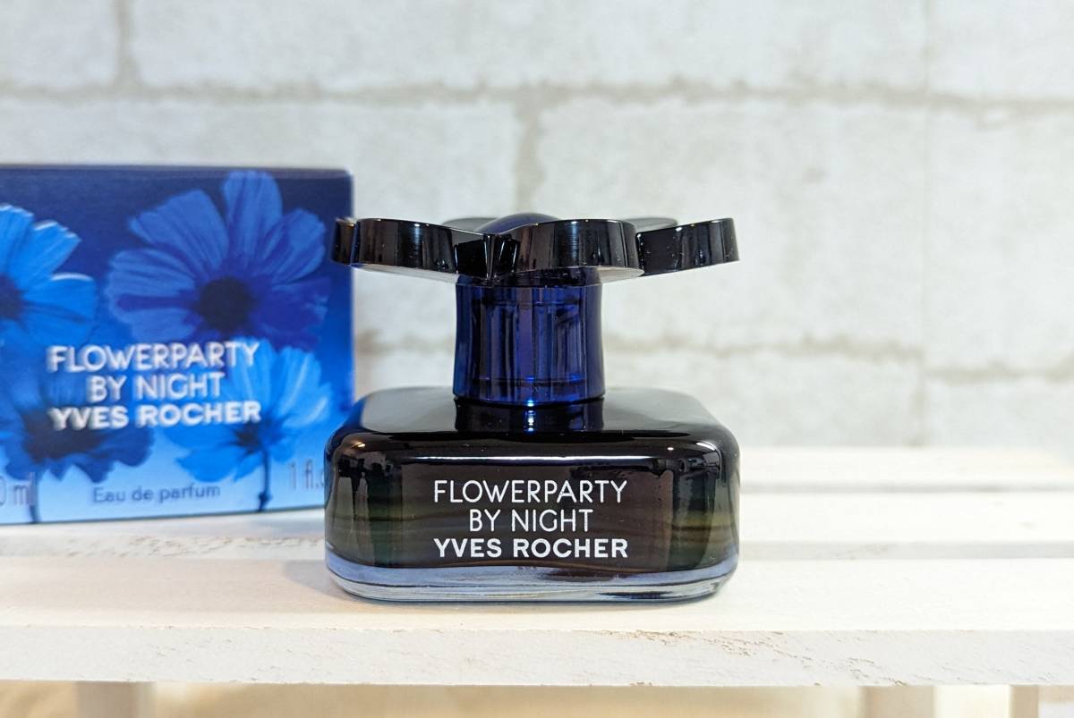 送料込 未使用品 イヴロシェ フラワーパーティー バイ ナイト オードパルファム flowerparty by night Eau De Parfum 30ml Yves Rocher拍卖