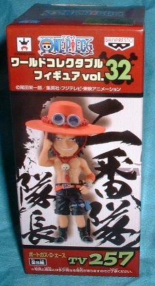 ワンピース ワールドコレクタブルフィギュア32 エース拍卖