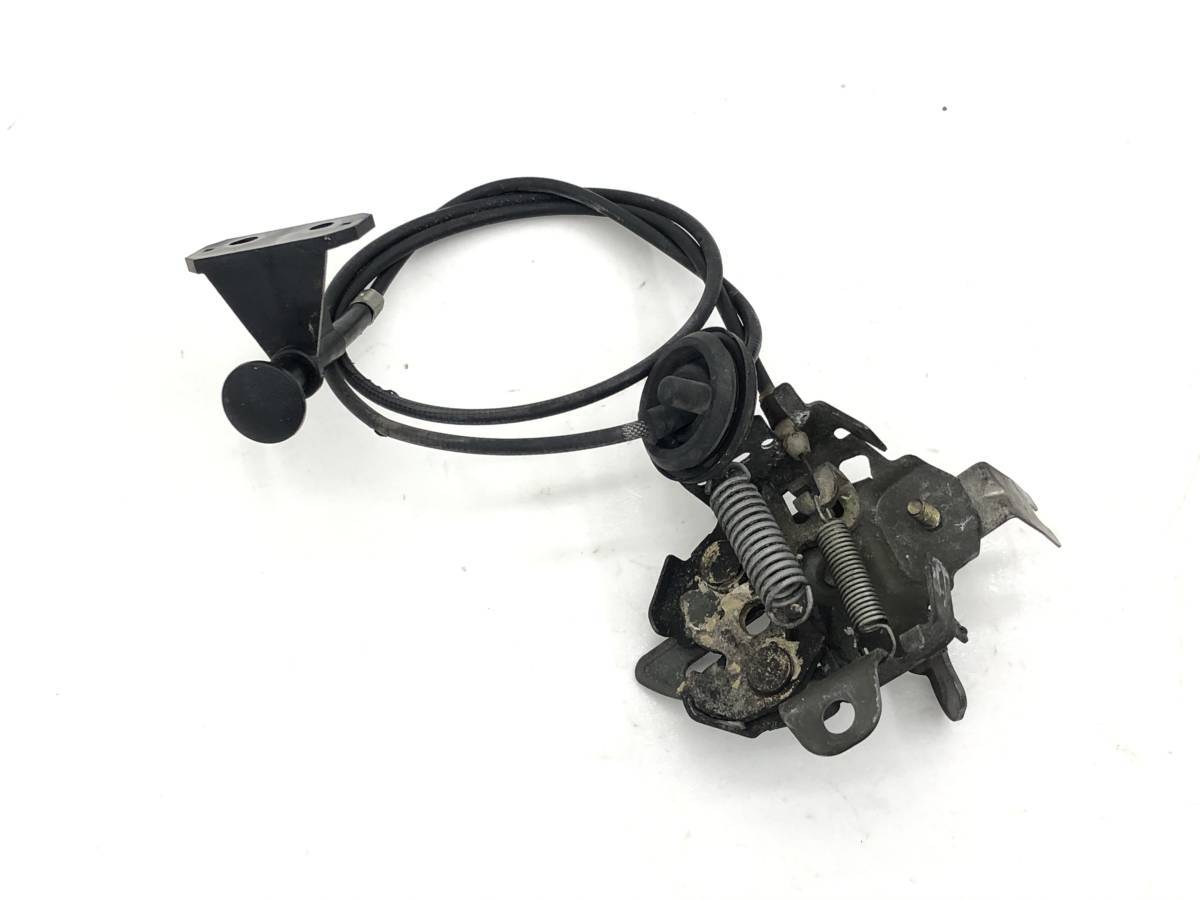 _b113547 ダイハツ アトレーワゴン カスタムターボRS S320G ボンネット フード キャッチ オープナー レバー ワイヤー ロック S330G S321G拍卖