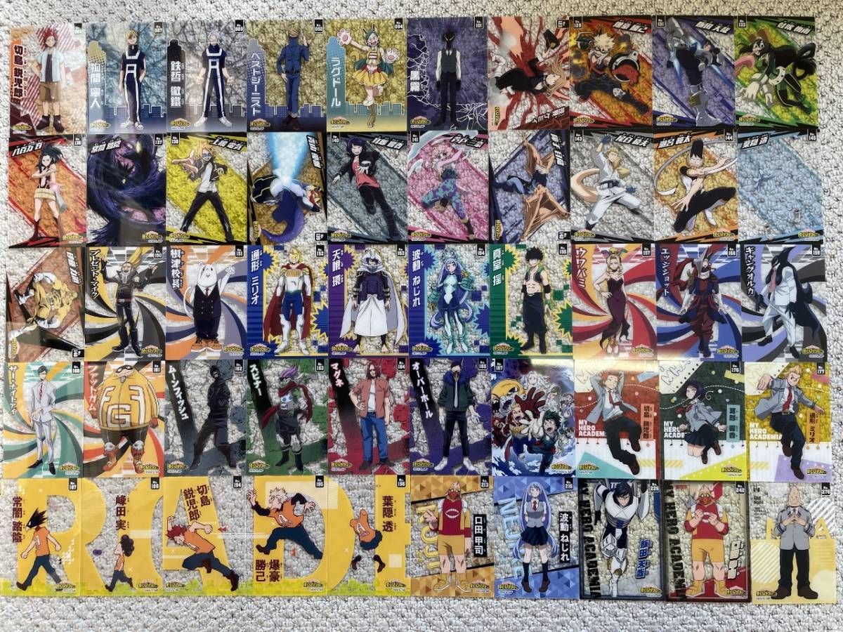 ☆送料無料☆僕のヒーローアカデミア【まとめ大量】コレクションカードガム クリアカード50枚セット#2拍卖