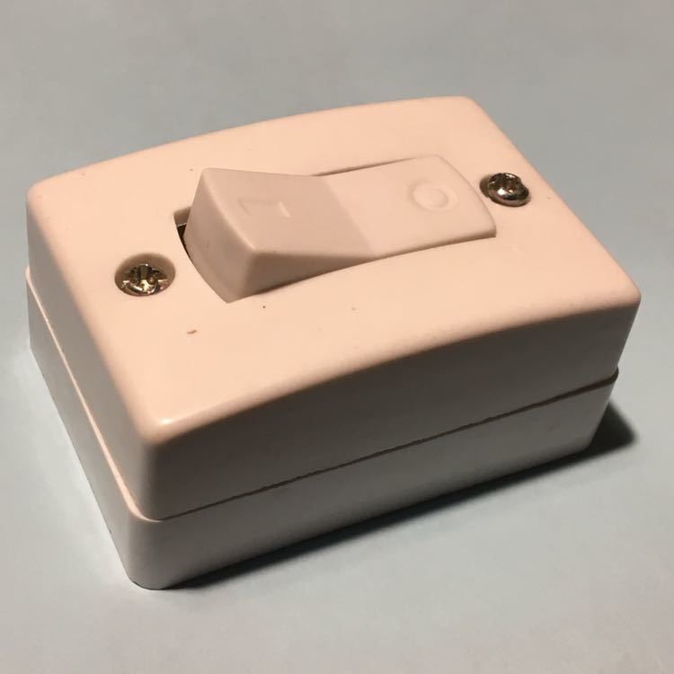 レア 角形 ソフトタッチ スイッチ ヴィンテージ ソビエト 照明 シーソー 片切 長方形 壁 ランプ拍卖