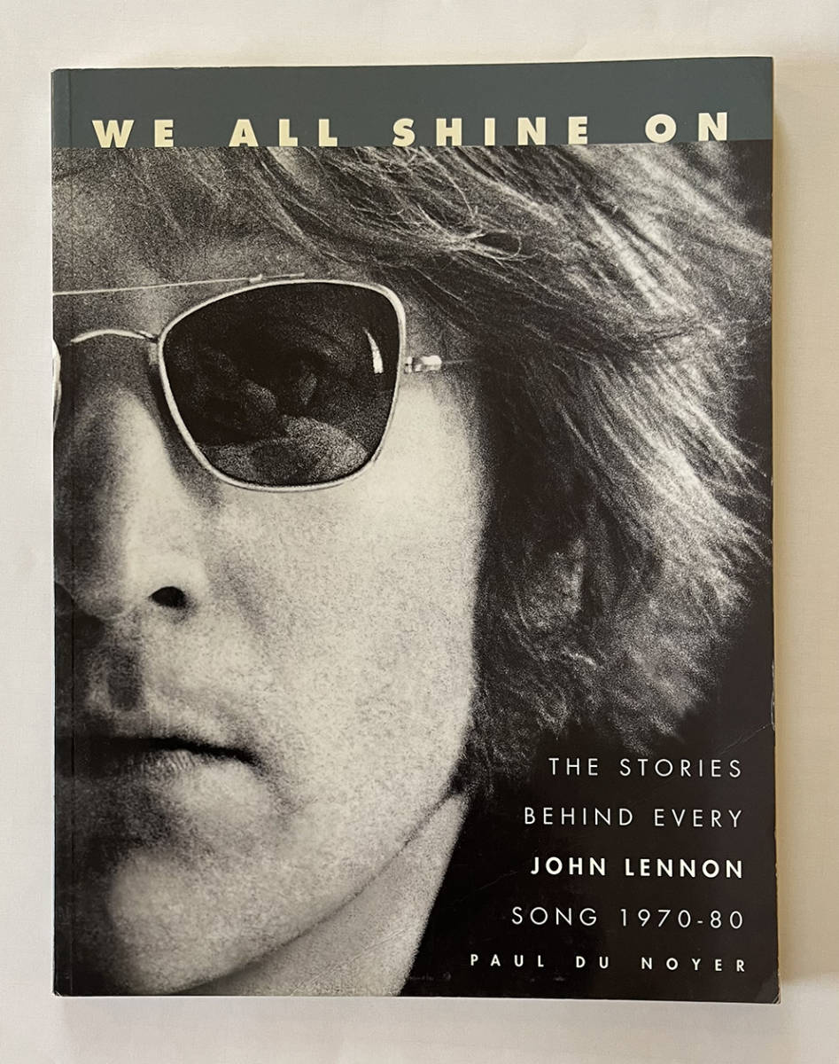 希少!JOHN LENNON「WE ALL SHINE ON 」輸入書 美品拍卖