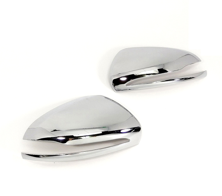メルセデスベンツ用 GLCクラス X253 2015-2020 前期 RHD 右ハンドル用 クロームメッキ サイドミラーカバー ドアミラーカバー拍卖