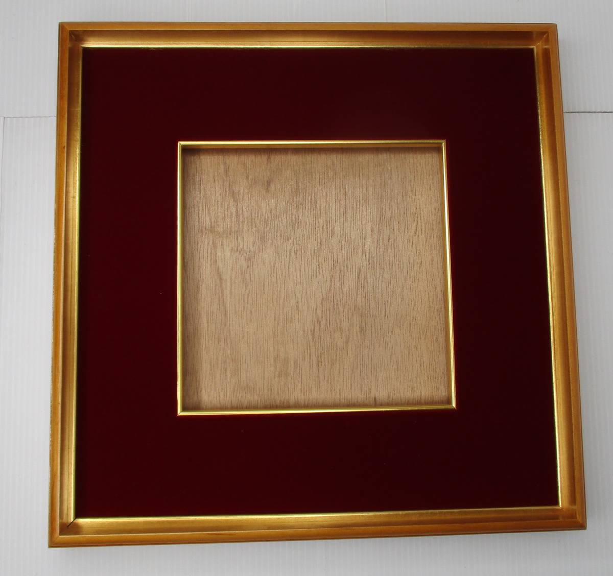 E-12 木製額縁 ガラス アクリル板 無し拍卖