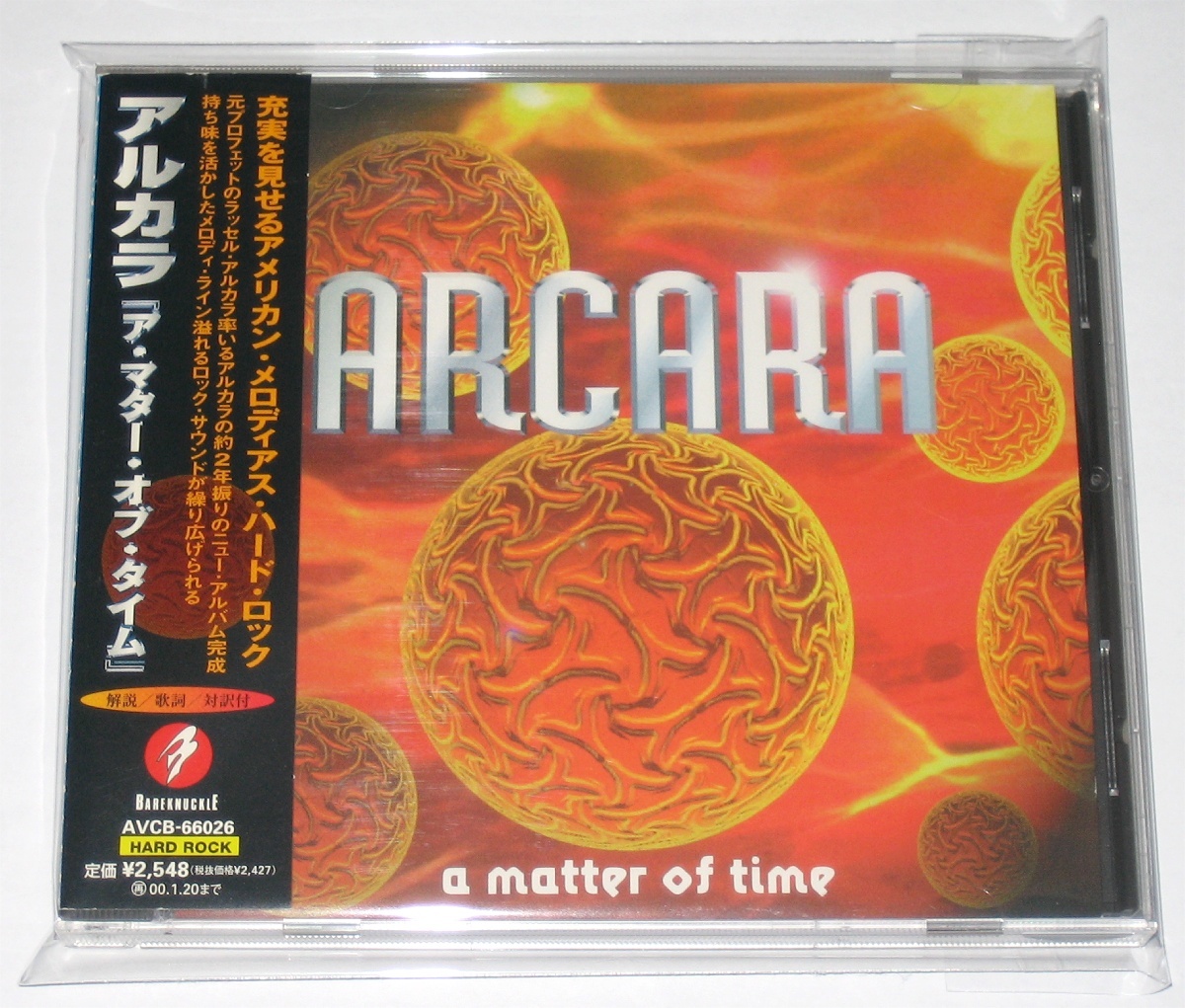 アルカラ ア・マター・オブ・タイム 国内盤CD (Arcara A Matter Of Time, Japanese Edition CD)拍卖