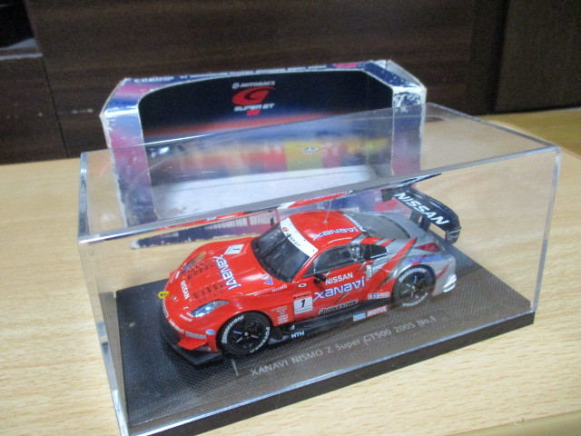 エブロ 1/43 「 ザナヴィ XANAVI ニスモZ 」 #1 スーパーGT500 2005y ・送料 500円(レターパック発送) 訳あり 未開封品拍卖