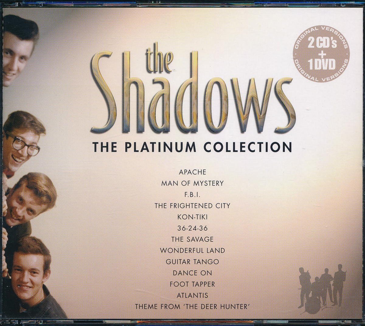 エレキギター輸入盤┃シャドウズ│Shadows┃Platinum Collection (2枚組+DVD)│┃EMI094631146701│2005年┃管理6787拍卖