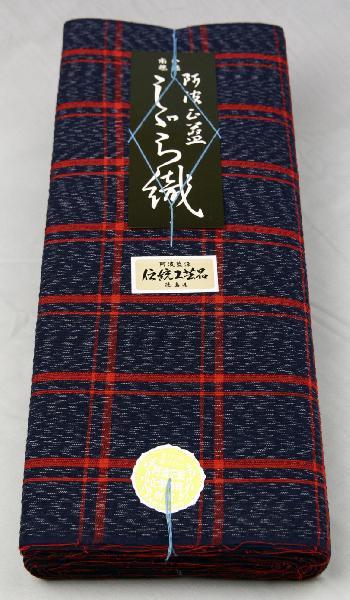 阿波しじら織 木綿着物 着尺 反物 112 全40柄以上 阿波正藍しじら織伝統工芸品 単衣着物 浴衣拍卖