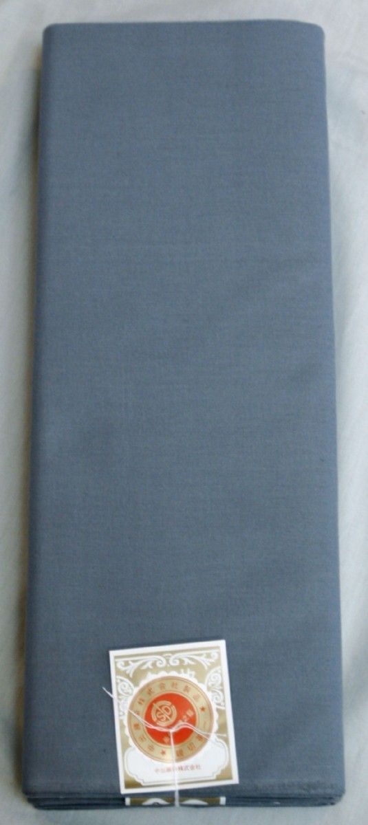 新モス 新毛斯 ナイスモス Aモス グレー 1疋 反物ではなく疋物です 長さ21m以上保証拍卖