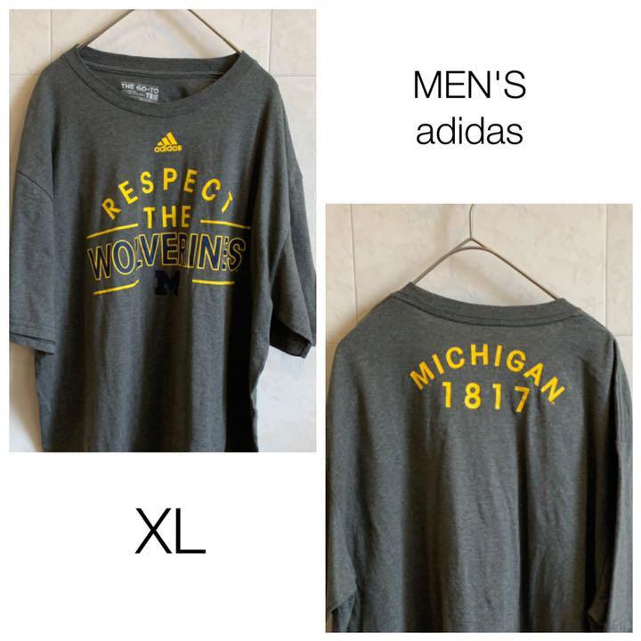 メンズ adidas Tシャツ ミシガン 1129拍卖
