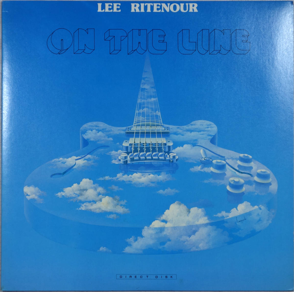 ◆LEE RITENOUR/ON THE LINE (JPN LTD. LP/Direct Didk) -Nathan East, Ernie Watts, Harvey Mason, Dave/Don Grusin, Audiophile拍卖