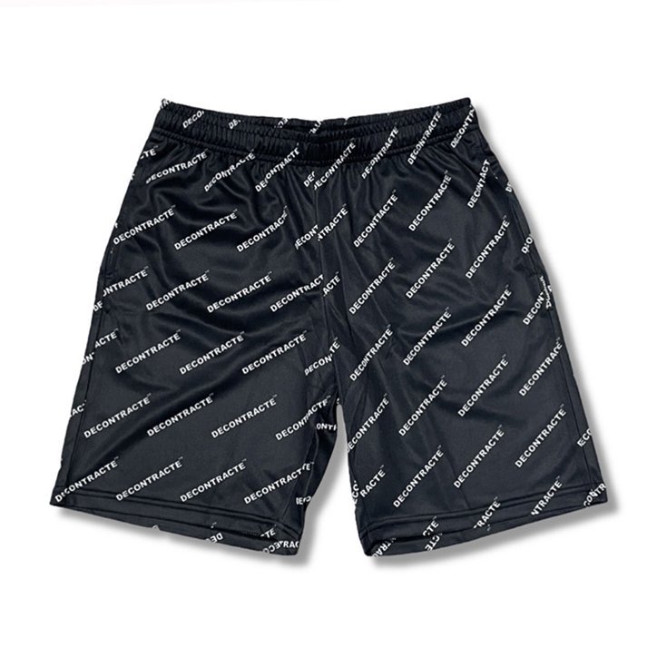 メール便可能! Decontracte (デコントラクテ) ドライ ショーツ (XL) Black | soccer futsal サッカー フットサル ブラック 黒 ドライ拍卖