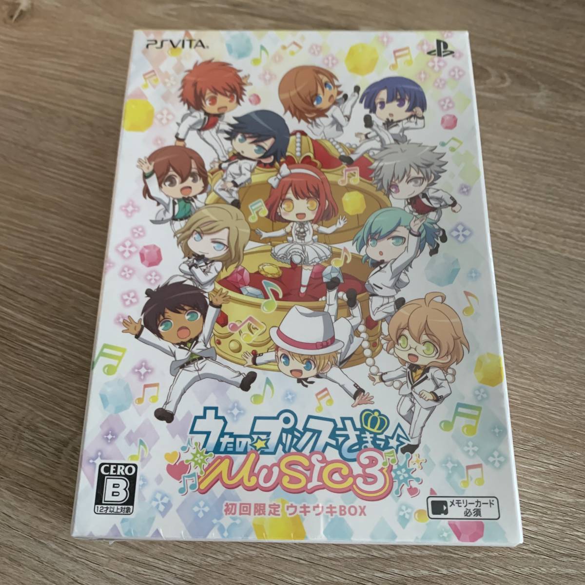 うたの☆プリンスさまっ♪MUSIC3 初回限定ウキウキBOX:未使用PSVita拍卖