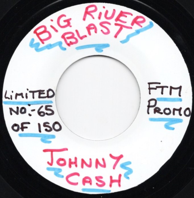 貴重盤 / JOHNNY CASH - BIG RIVER BLAST / JOHN LEE HOOKER - MAD MAN BLUES (FTM ltd 150枚 45') / ロカビリー / Killer BLUES BOPPER拍卖