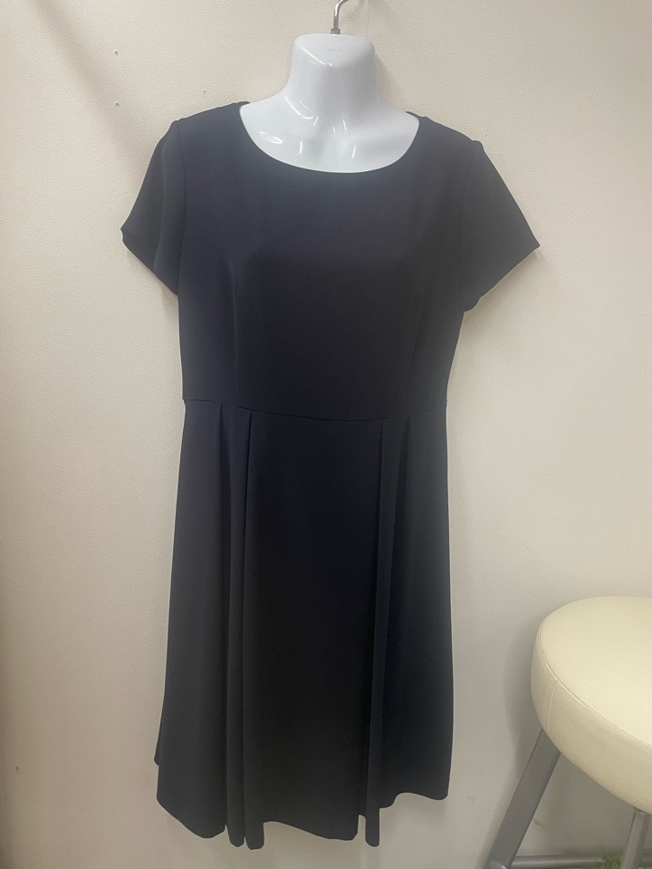 INDIVI(インディヴィ/ワールド)ポリエステル/ワンピース☆サイズ40ネイビー系拍卖