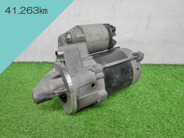 9A】 アルトラパン CBA-HE21S / セルモーター 31100-76G10 デンソー 228000-9511 / 距離:41.263㎞ スズキ Kei パレット【771221】拍卖