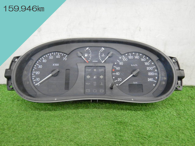5A】 ルノー カングー GF-KCK7J スピードメーター HDE8VN32 / 8200/133/499 / 50102/177/0000 / 159.946km / RENAULT KANGOO 【772010】拍卖