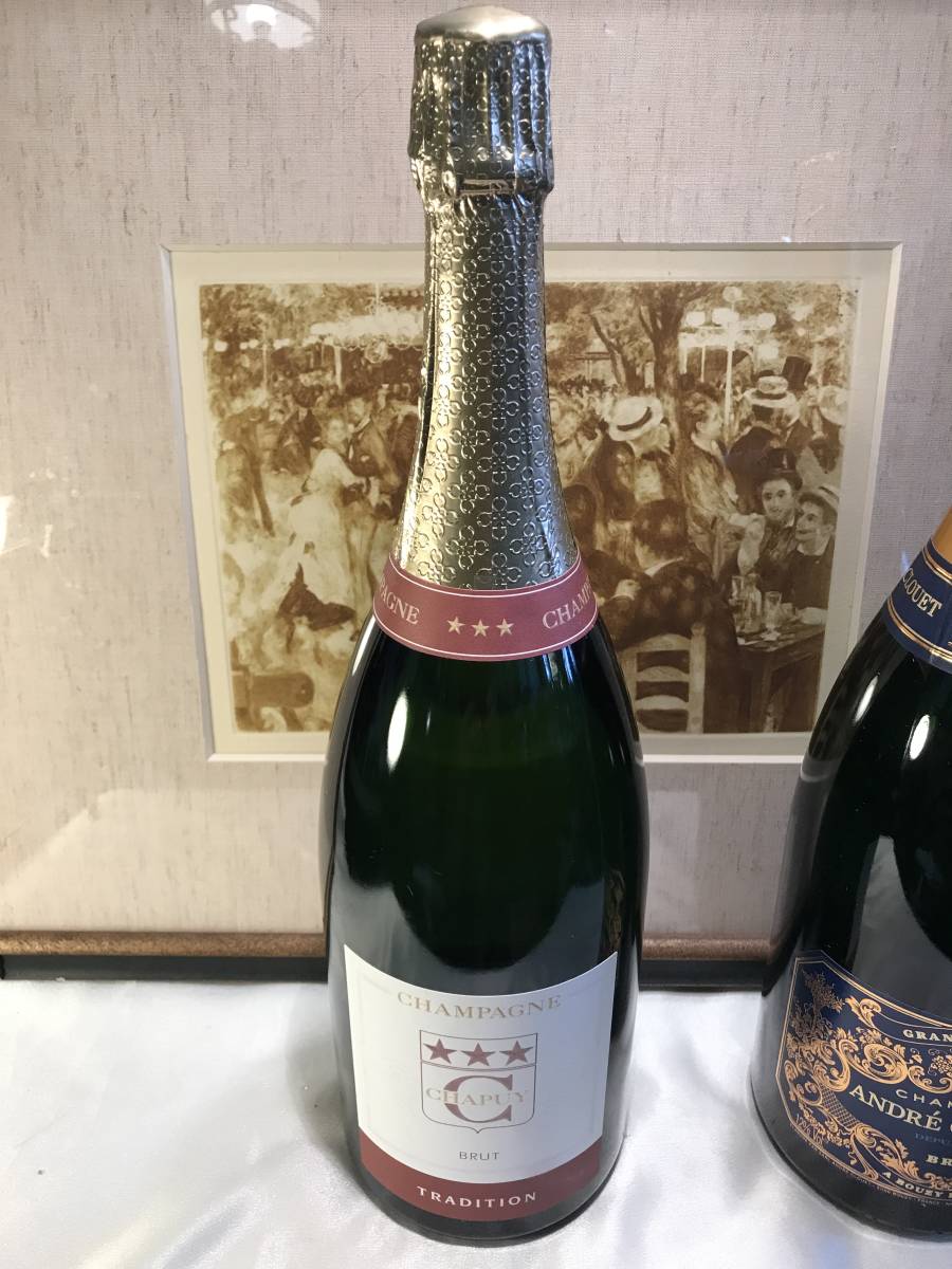 パーティー マグナム1500mlワイン・スペクテーター…91pt JAL国内線ファーストクラスでも搭載 シャピュイ ブリュット・トラディション拍卖