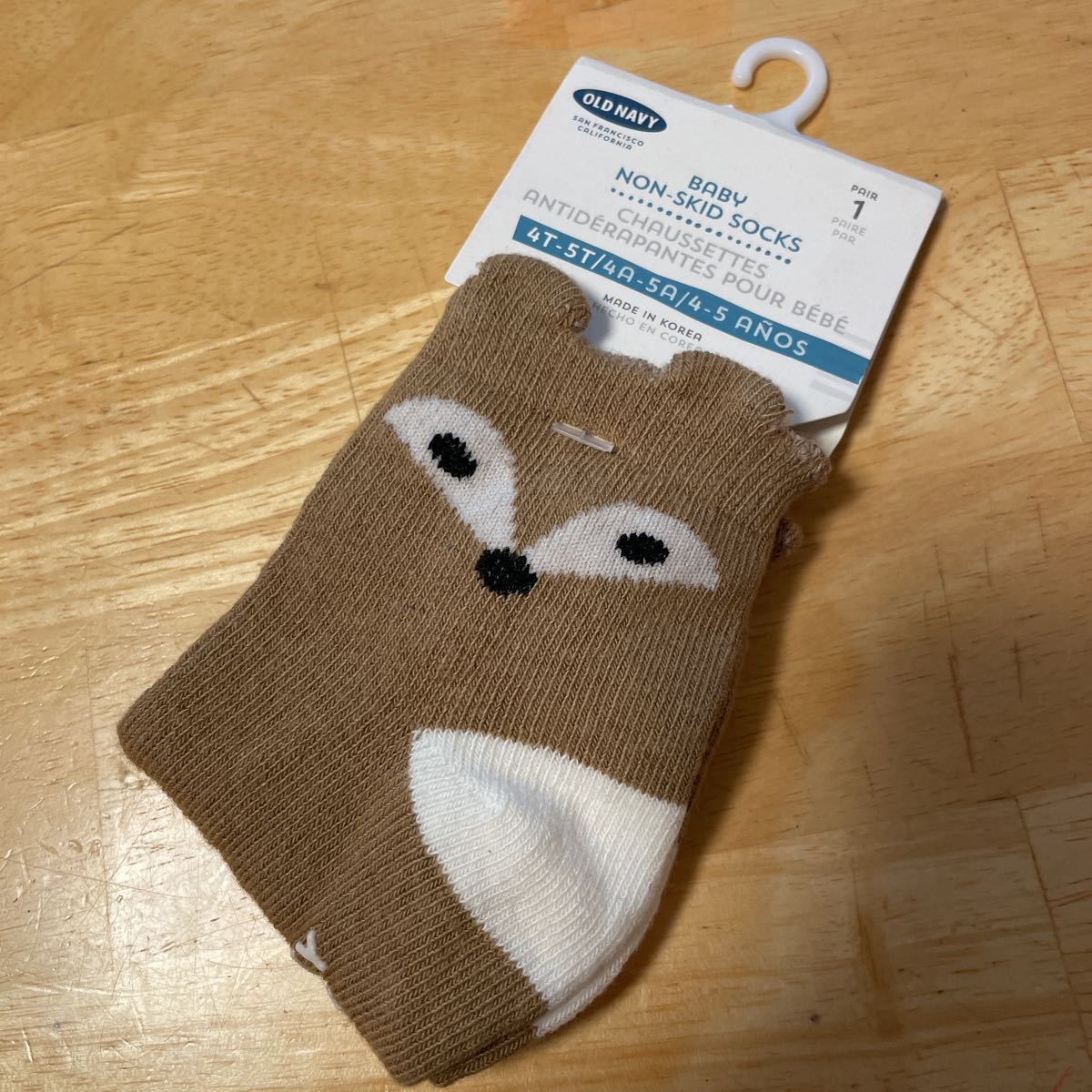 【送料無料】OLD NAVY オールドネイビー 靴下 ソックス 4T-5T 15〜18cm拍卖