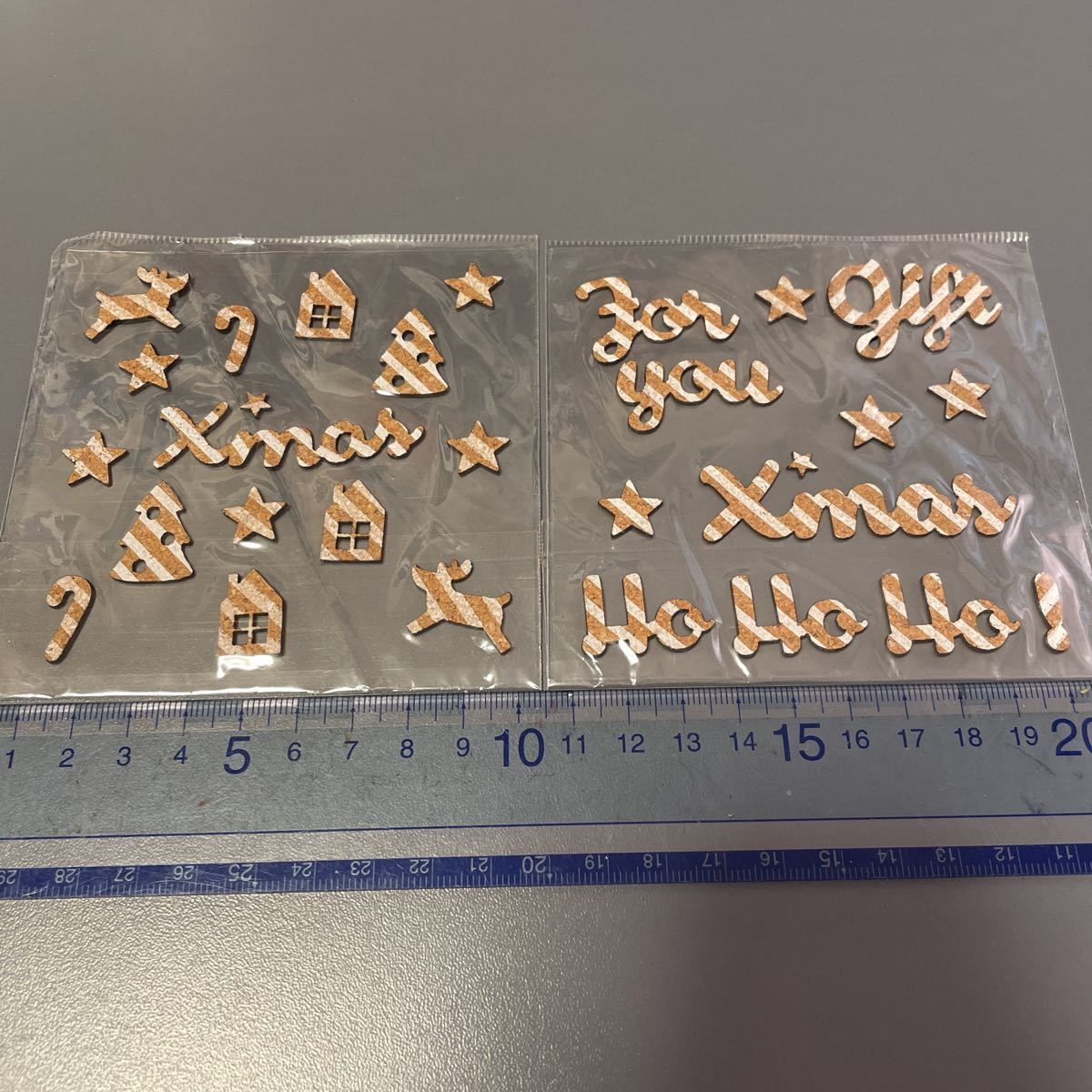 【送料無料】クリスマス コルク素材 シールセット コルクシール 星拍卖