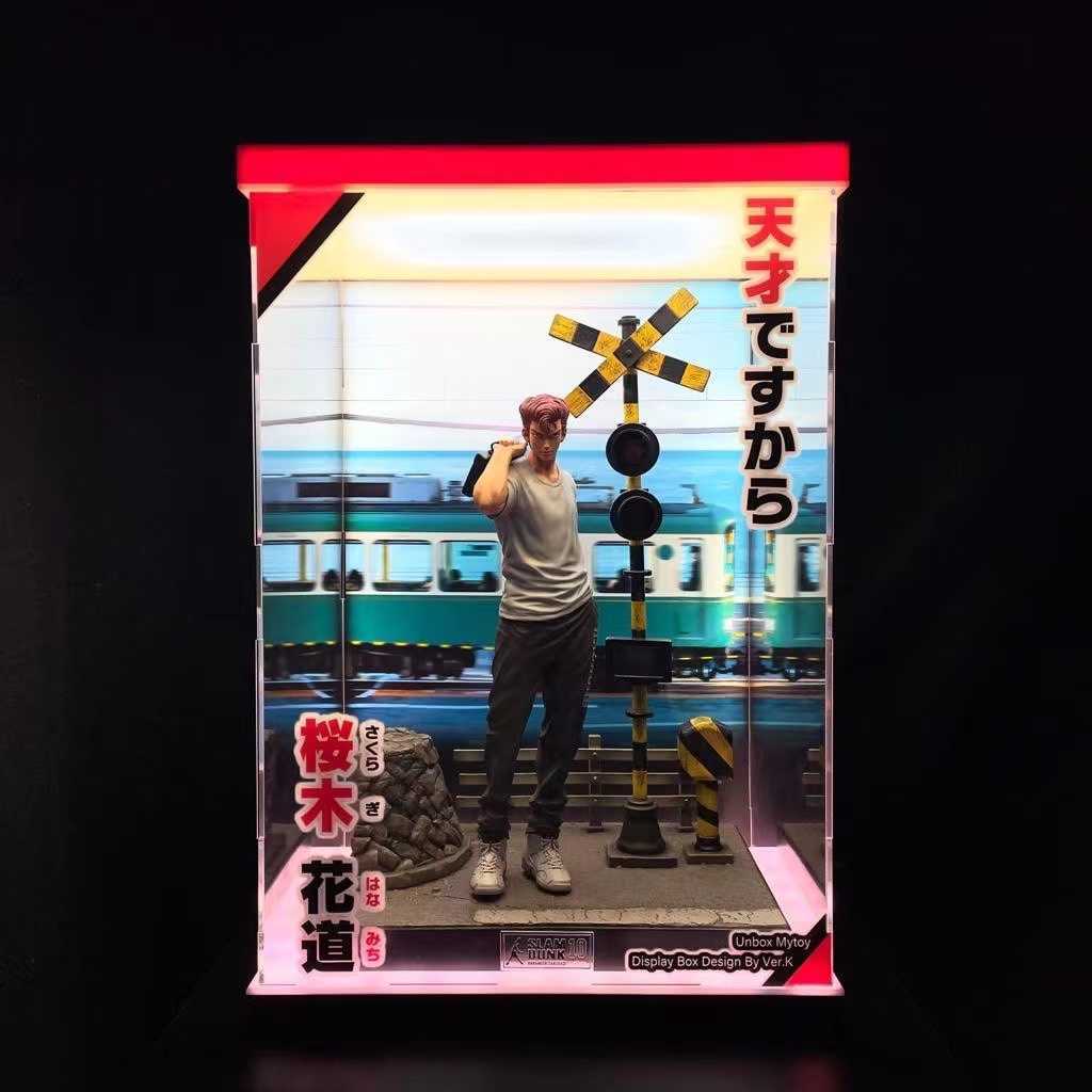 MH STUDIO スラムダンク 桜木花道 スタチュー ☆専用☆ フィギュアケース 展示ケース LED 照明 アクリル コレクション ショーケース拍卖