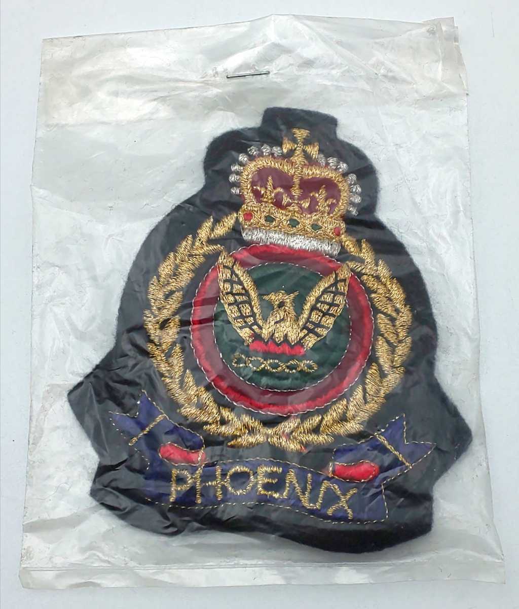 未使用☆当時もの PHOENIX 王冠 刺繍 ワッペン☆フェニックス ヴィンテージ拍卖