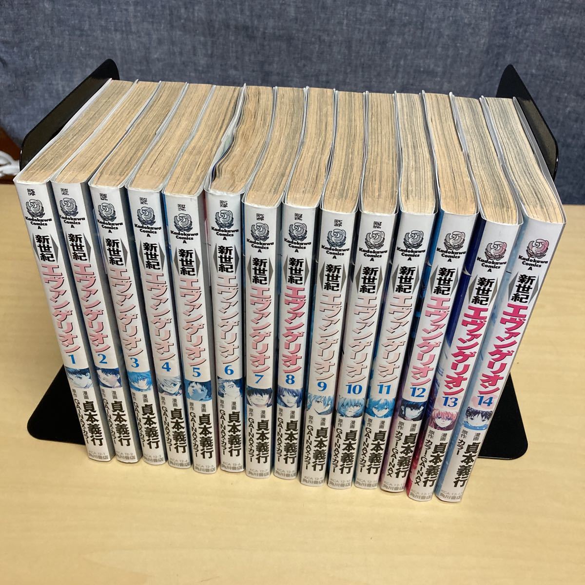 新世紀エヴァンゲリオン 全巻セット (角川コミックス・エース KCA12-1) 貞本義行/漫画 カラー/原作拍卖