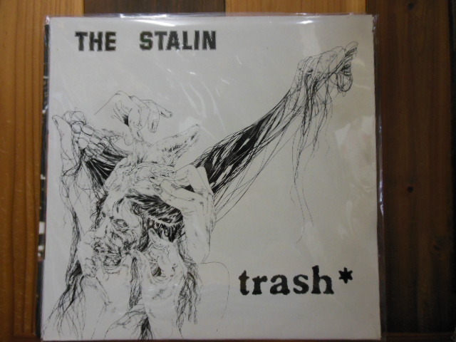 THE STALIN / TRASH LP NAGASAKI NIGHTMARE RECORDS スターリン拍卖
