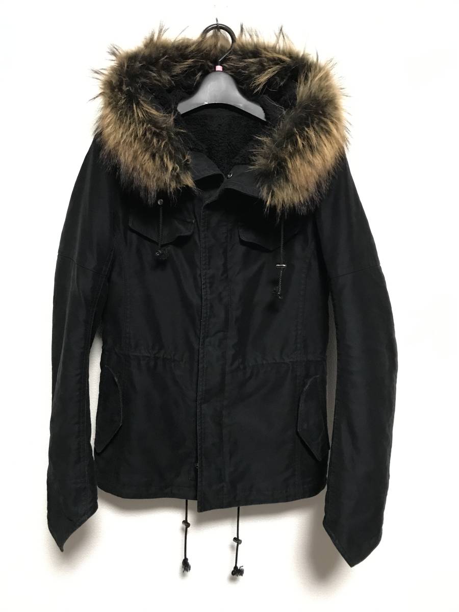 シェラック モッズコート ジャケット ショートモッズ shellac ライダース m-65 ミリタリー m65 ファー バックラッシュ好きにも拍卖