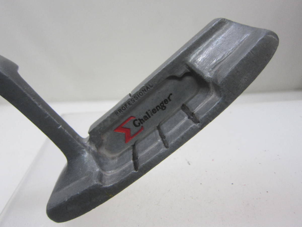 ★339)パター・「Challenger」/サイズ約)86㎝【33インチ】/総重量-約473g ※傷み現状品■120拍卖
