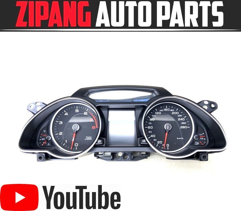 AU023 8T A5 スポーツB クワトロ 後期 スピード メーター ◆38216km/8T0 920 932 M ★動作OK 【動画有り】○拍卖