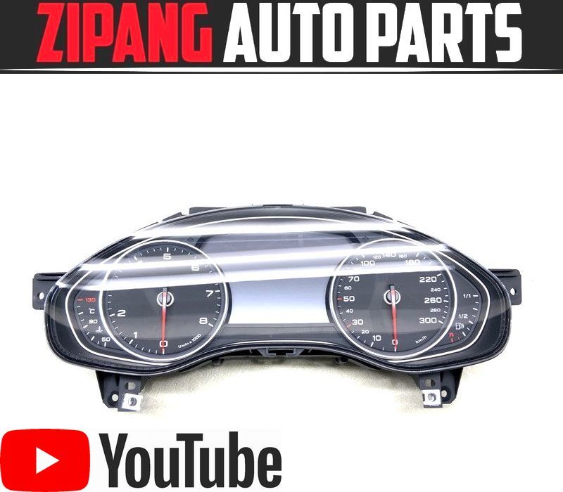 AU047 4G A6 2.8 FSI クワトロ スピード メーター ◆187456km/4G8 920 931 G ★動作OK 【動画有り】○拍卖