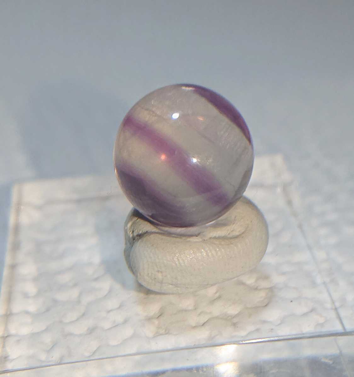 フローライト(蛍石) Fluorite スフィア/丸玉(穴なし)/約12ミリ拍卖