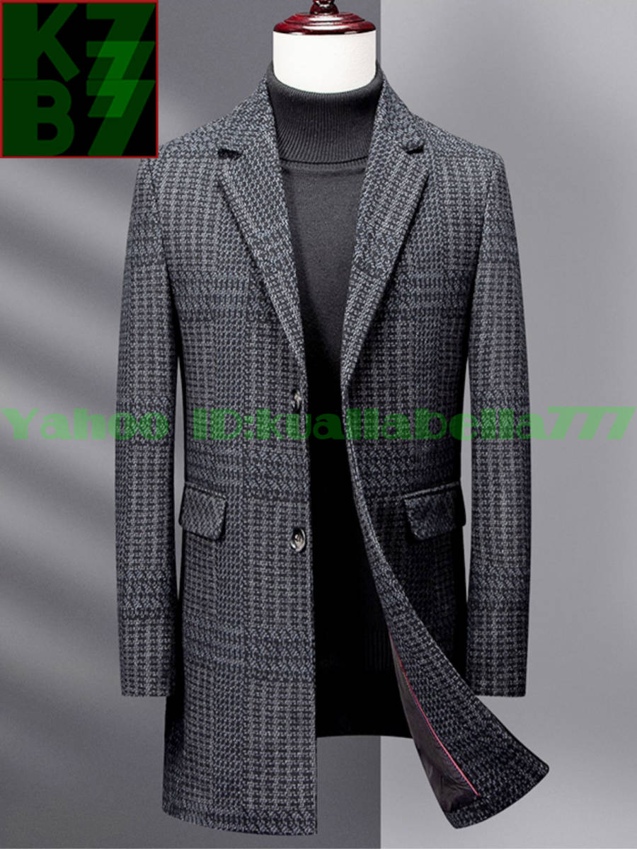 【国士無双】メンズ ダッフル スプリング コート お出かけ ファッション デザイン カジュアル スタイリッシュ ビジネス 通勤 気質 男性 Q27拍卖