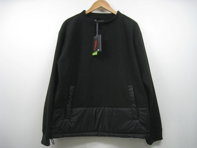 新品 定価17000円 DRESS PRODUCT ドレスプロダクト フリース プルオーバー スウェット ジャケット 黒 ブラック サイズM拍卖