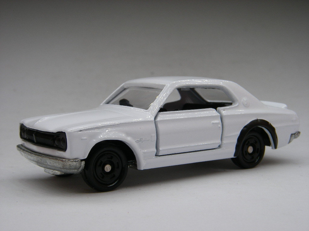 トミカ (白) 日産 スカイライン HT 2000GT ハコスカ <ルース> Tomica 拍卖