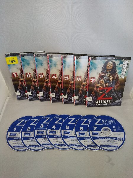 090-2345 送料無料 Zネーション フォース・シーズン 全7巻 ジャケットに日焼け有り ディスクにキズ有り レンタル版拍卖