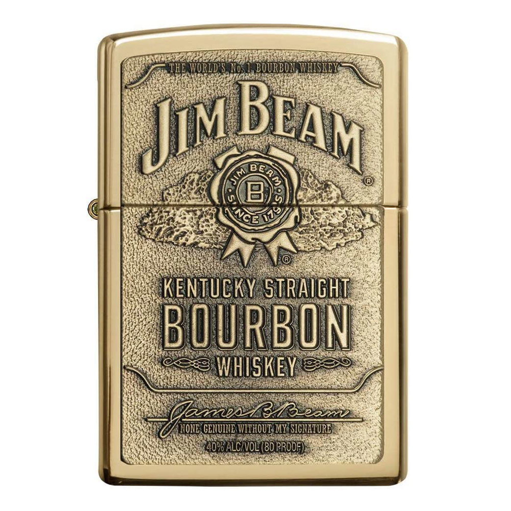 ジッポー オイルライター ジムビーム USA JIM BEAM 254BJB929 バーボン ウイスキー/送料無料拍卖
