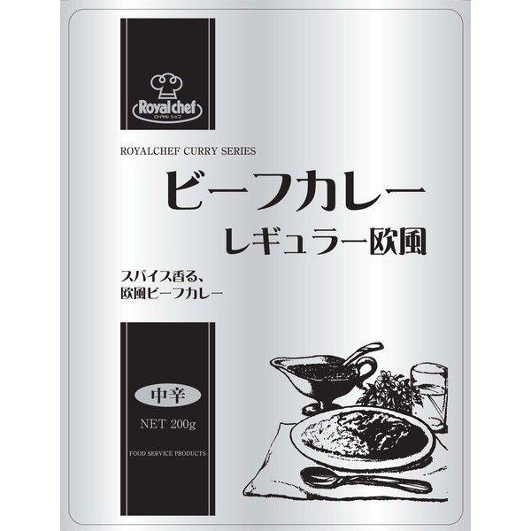 レトルト ビーフカレー レギュラー 欧風中辛 200g UCC RCH/ロイヤルシェフ 業務用/6001x4食セット/卸/送料無料拍卖