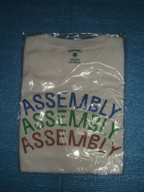 未使用!星野源 ASSEMBLY 2020 Tシャツ拍卖