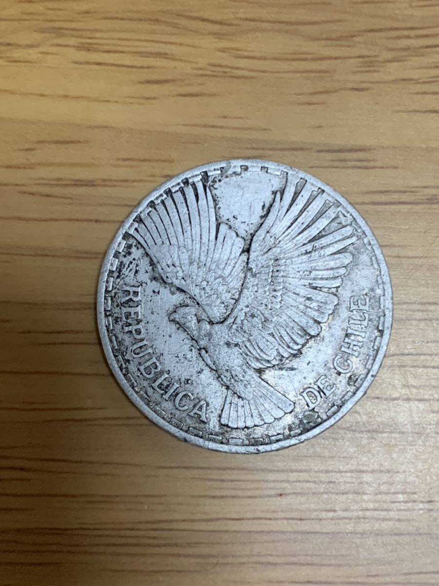 チリ共和国 旧硬貨 1962年1センテシモ ヴィンテージ硬貨拍卖