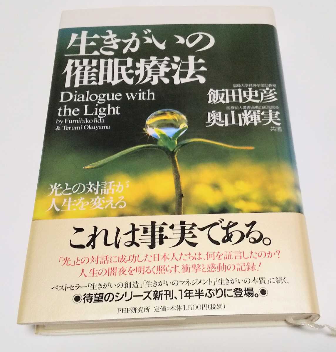 生きがいの催眠療法―光との対話が人生を変える 飯田史彦 奥山輝実 PHP拍卖