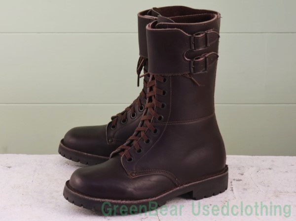 T780◆イタリア製【MONT-BLANC】ビンテージ レディースブーツ カッコイイ 良い味 茶 ブラウン レディース 24.5cm拍卖